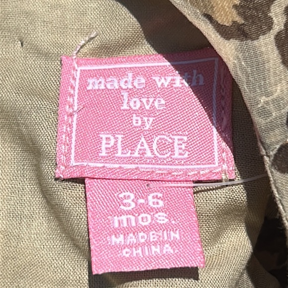 NWT Cheetah 4 Piece Outfit with Hat Size 0-6 months - Picture 10 of 14